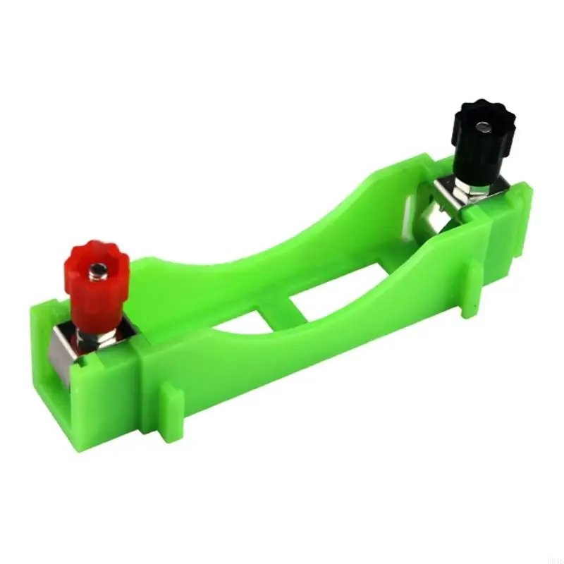 R9JB 6 Pcs AA Battery Holder AA Battery Box Plastic Battery Storage Box Series & Parallel Connection Physical Experiment Aid