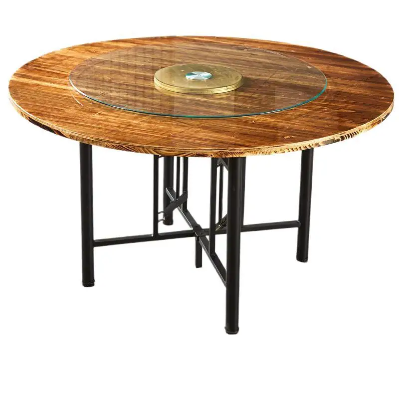 

Solid wood folding dining table for 10 people and 15 people, home hotel restaurant countertop