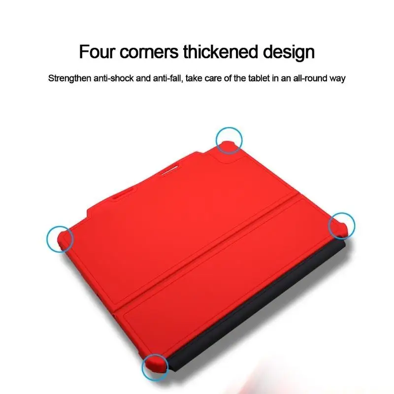 Soft Silicone Cover for 12.9 In Tablet Case Shockproof Screen Protector