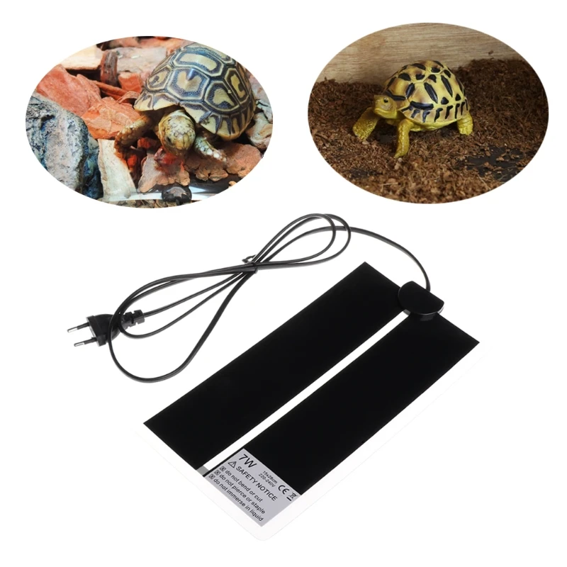 2025 New Heating Pad Hermit-crab Heater Amphibians Heating Mat for Reptiles Snake Terrarium 7W 14W 20W 28W