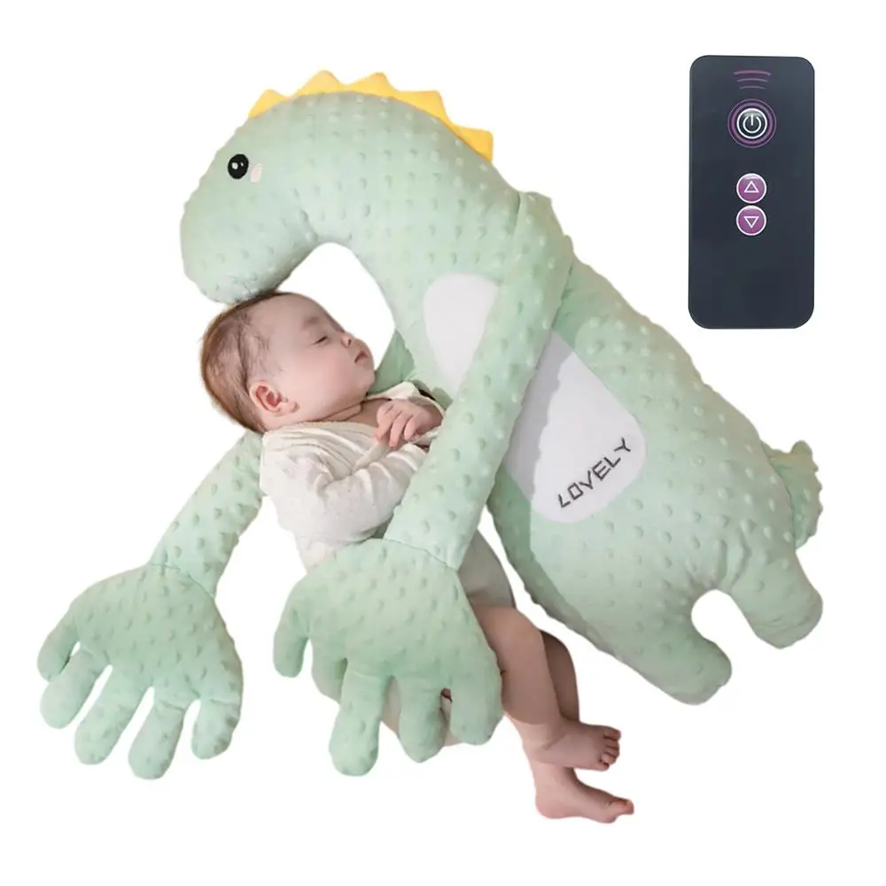 Beruhigende Handfläche für Babys, Cartoon-Fernbedienung, beruhigende Hand, 3-Gang, verstellbarer Begleiter, Puppe, Baby-Schreppschutz, Schlafmittel
