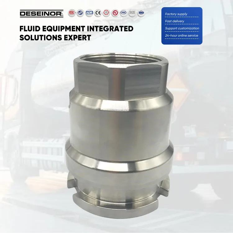 Fuel Tanker Accessaries Fluid Safety Components Dry Joint Dry Disconnect Coupling