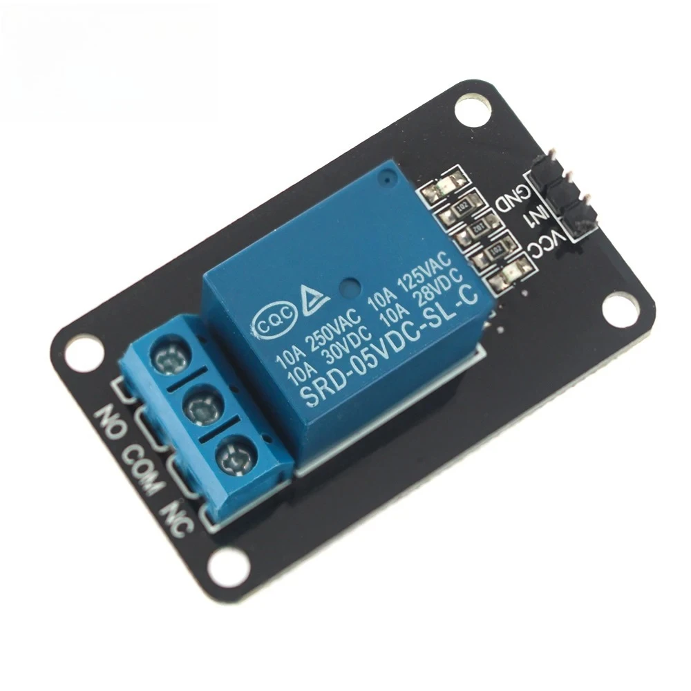 Modulo relè a 1 canale 5V con accoppiatore ottico KY-019 Modulo scheda relè a via singola per Arduino