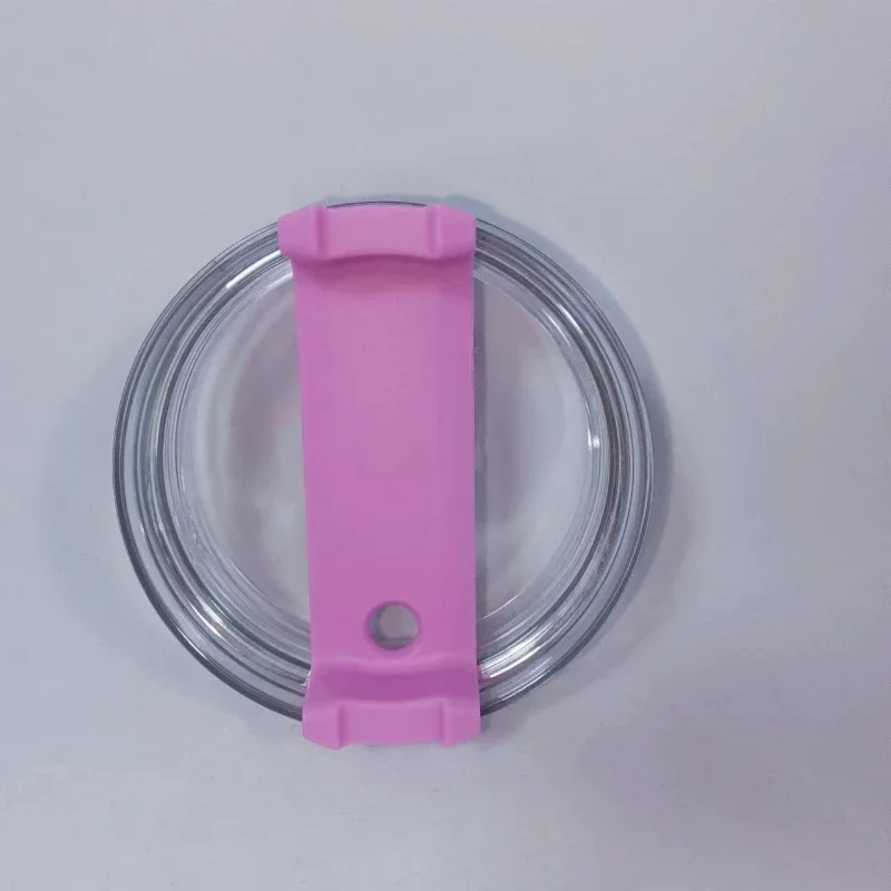 1pc Reusable Cup Lid Replacement For 1200ml/40oz Tumbler, Plastic Cup Cover With Straw Hole, Cup Accessories