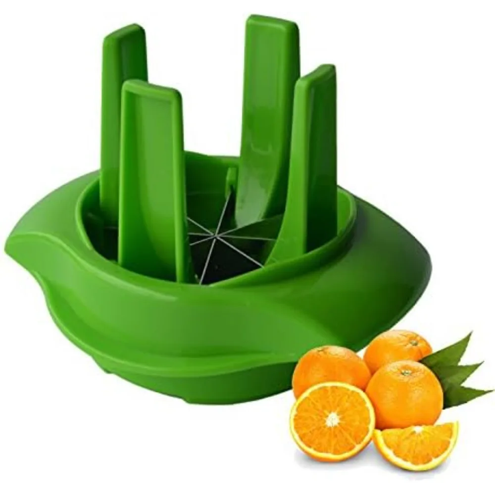 Cutter To Garnish Food Lemon Splitter Fruit Slicer Apple Wedge Slicer Cutter Enjoy Slices of Lemon and Lime Wedges in Seconds