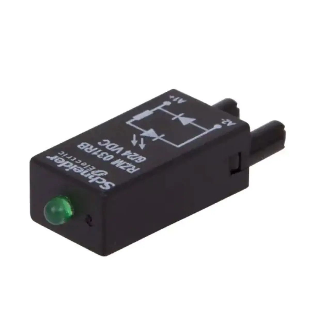 RZM031RB diode + green LED - 6..24 VDC - for RSZ sockets