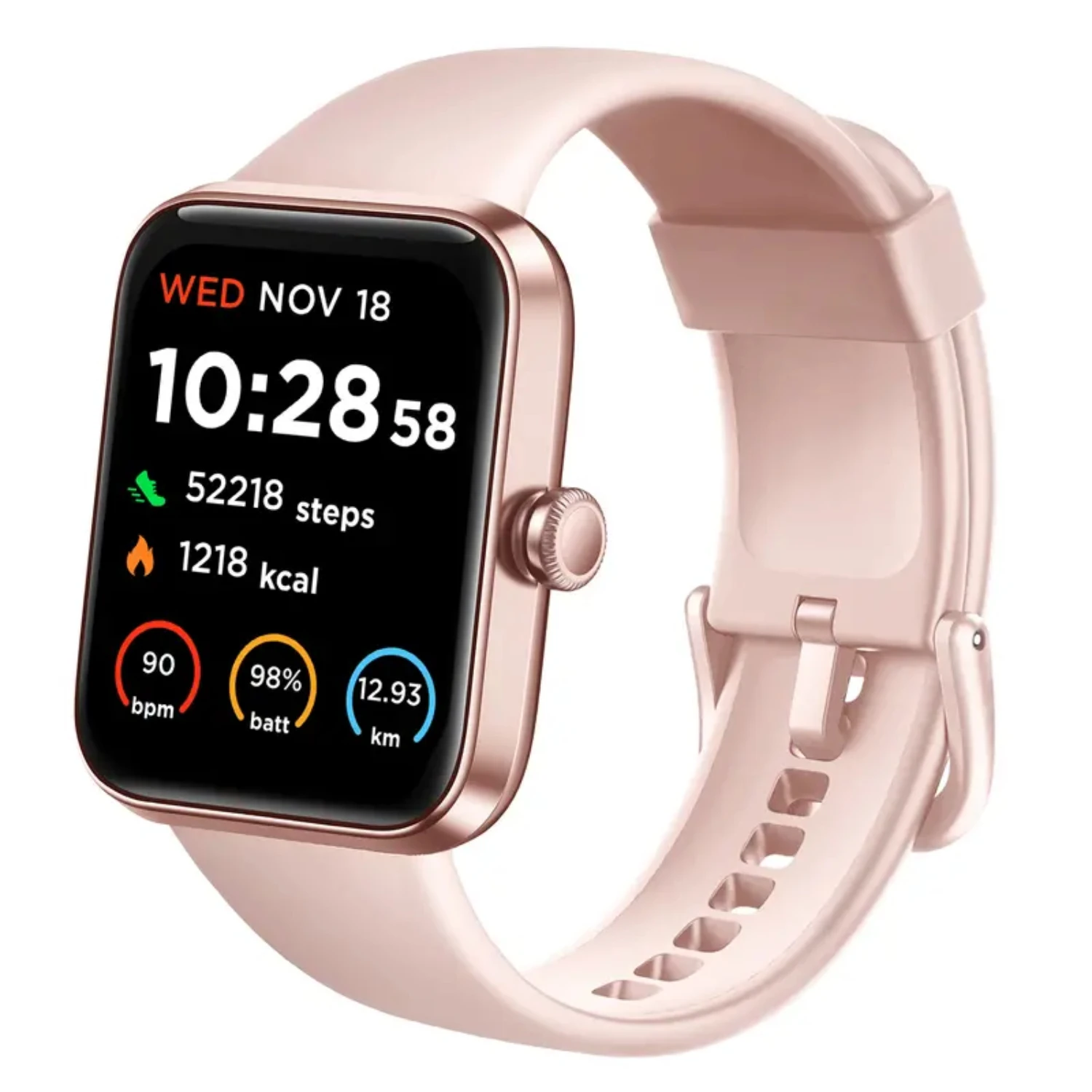 

Sports Smart Watch 1.69'',Heart Rate Monitoring, Swimming Waterproof 5ATM, Fitness Tracker