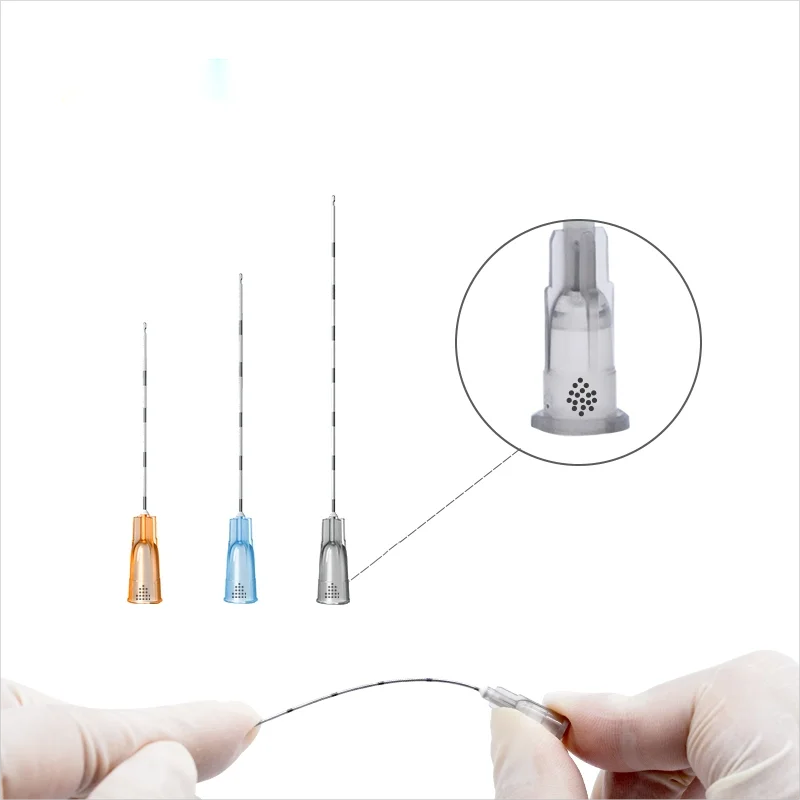10/20/50 قطعة 14 جرام 18 جرام 23 جرام 25 جرام 27 جرام 50 مللي متر 70 مللي متر بلانت تلميح مايكرو قنية إبرة لحاقن حمض الهيالورونيك الحشو #6