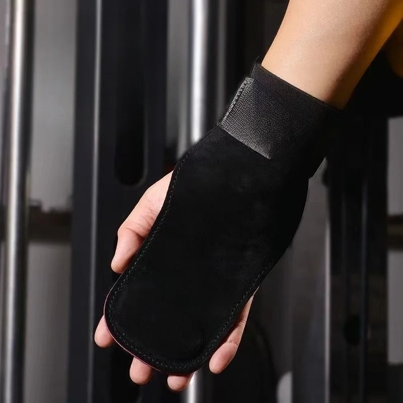 1/2 Stück Gewichtheber-Handgelenkbandagen Fitness-Handgriffe für Krafttraining, Kreuzheben, Klimmzüge, Workout-Assistenz-Handschuhe – Detail 9