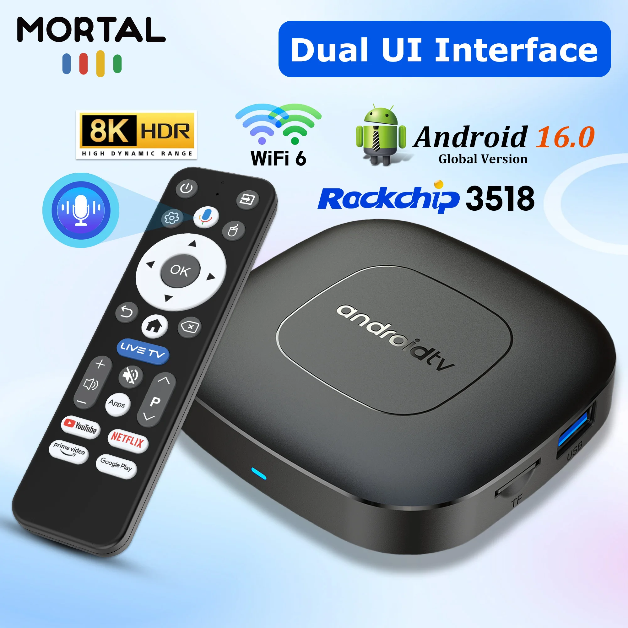 Ddr3 8Gb - Android 16 TV BOX T1 HD,