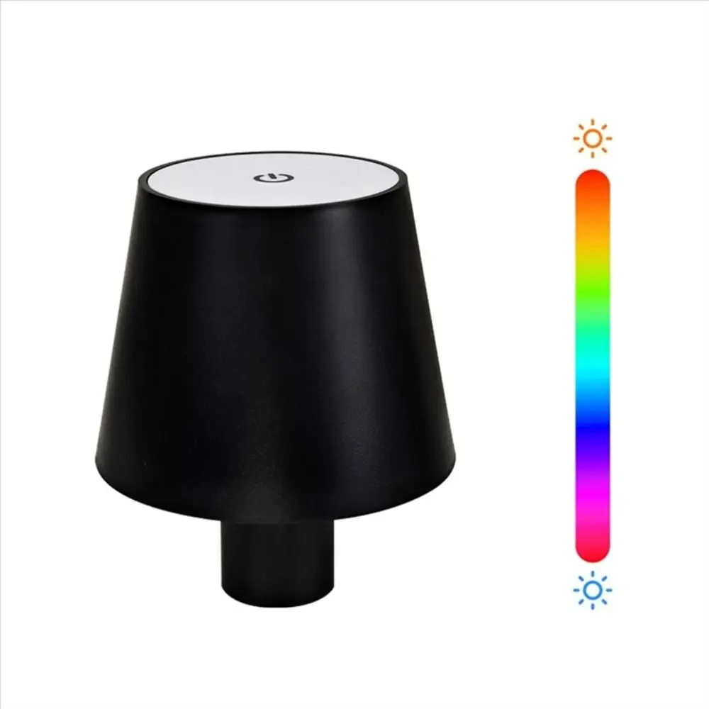 RGB-ademhalingslicht Draadloze flestafellamp LED USB oplaadbare nieuwe draadloze lamp Touch Type-c-interface Wijnflesverlichting