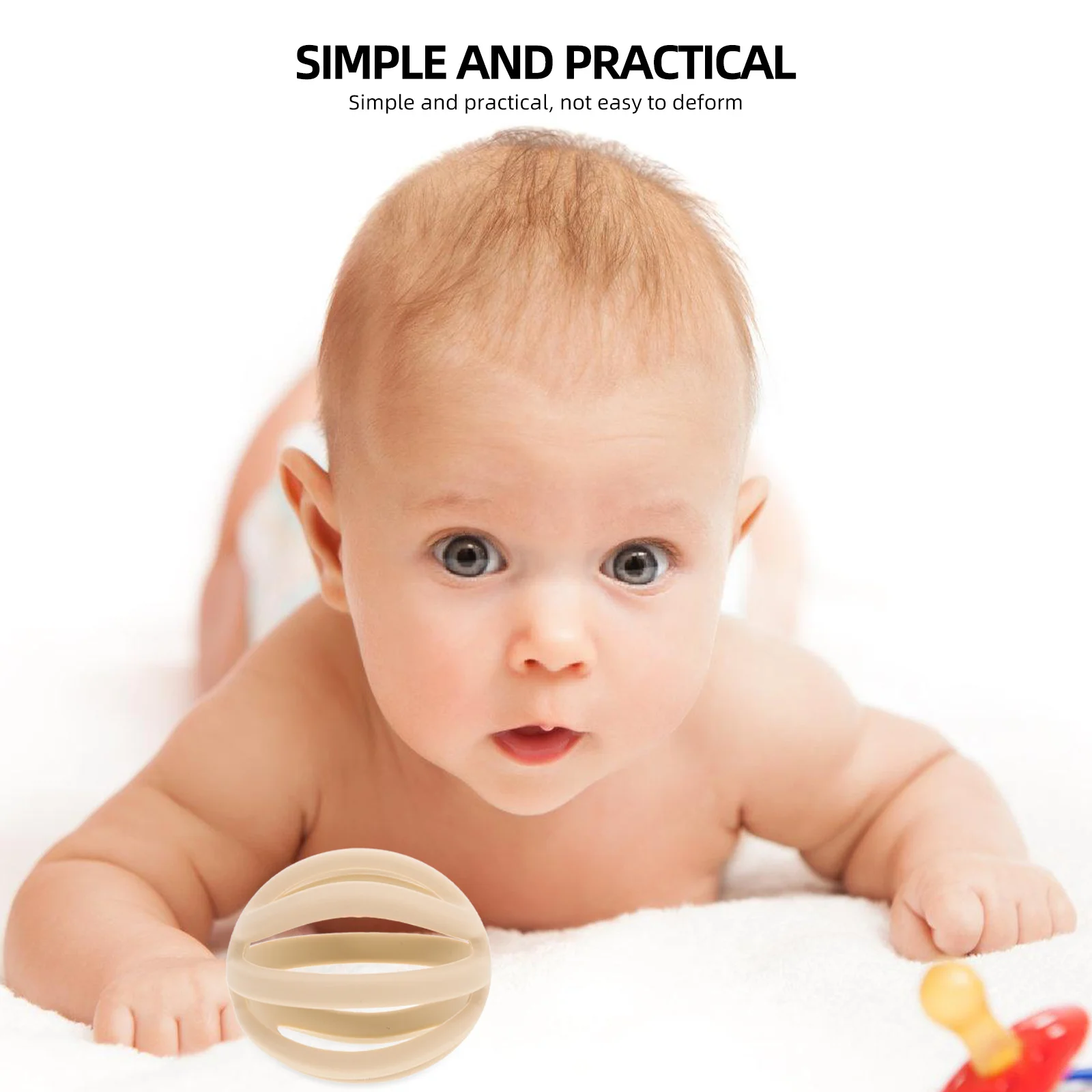 

Baby Toy Chew Grasping Kids Preschool Sensory Toys Ball Plaything Infant Balls for Babies