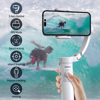 QAML M2 2024 New 360 Rotation Gimbal Stabilizer Selfie Stick Desktop tracking gimbal For Smartphone live