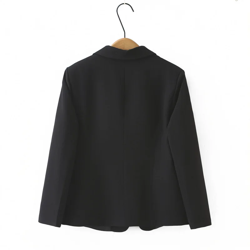 Blazer Coat Women Coats Suits Turn Down Collar Jackets Vintage Y2k Streetwear Work Casual Loose Elegant Splice Jacket Autumn