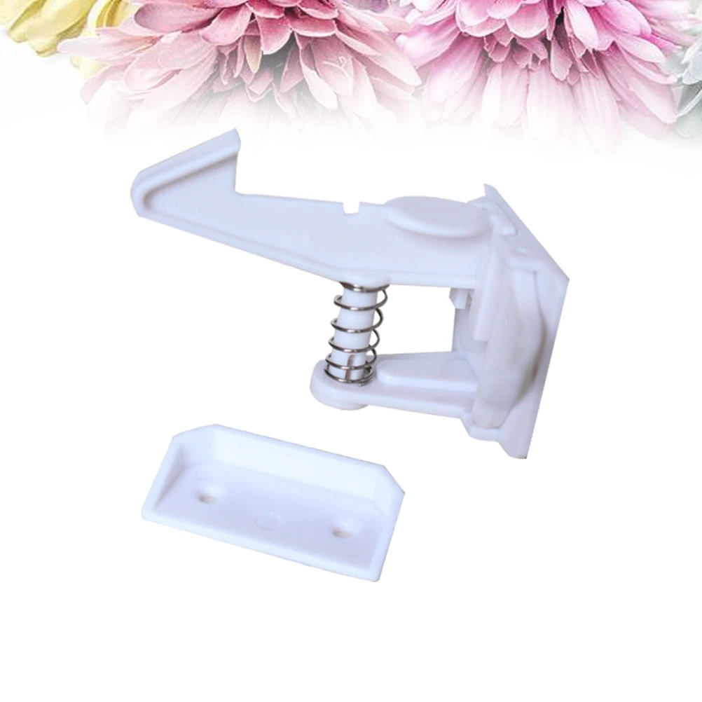 

Child Safety Lock Locks Cabinet Latches and Catches Multifunction White Proof