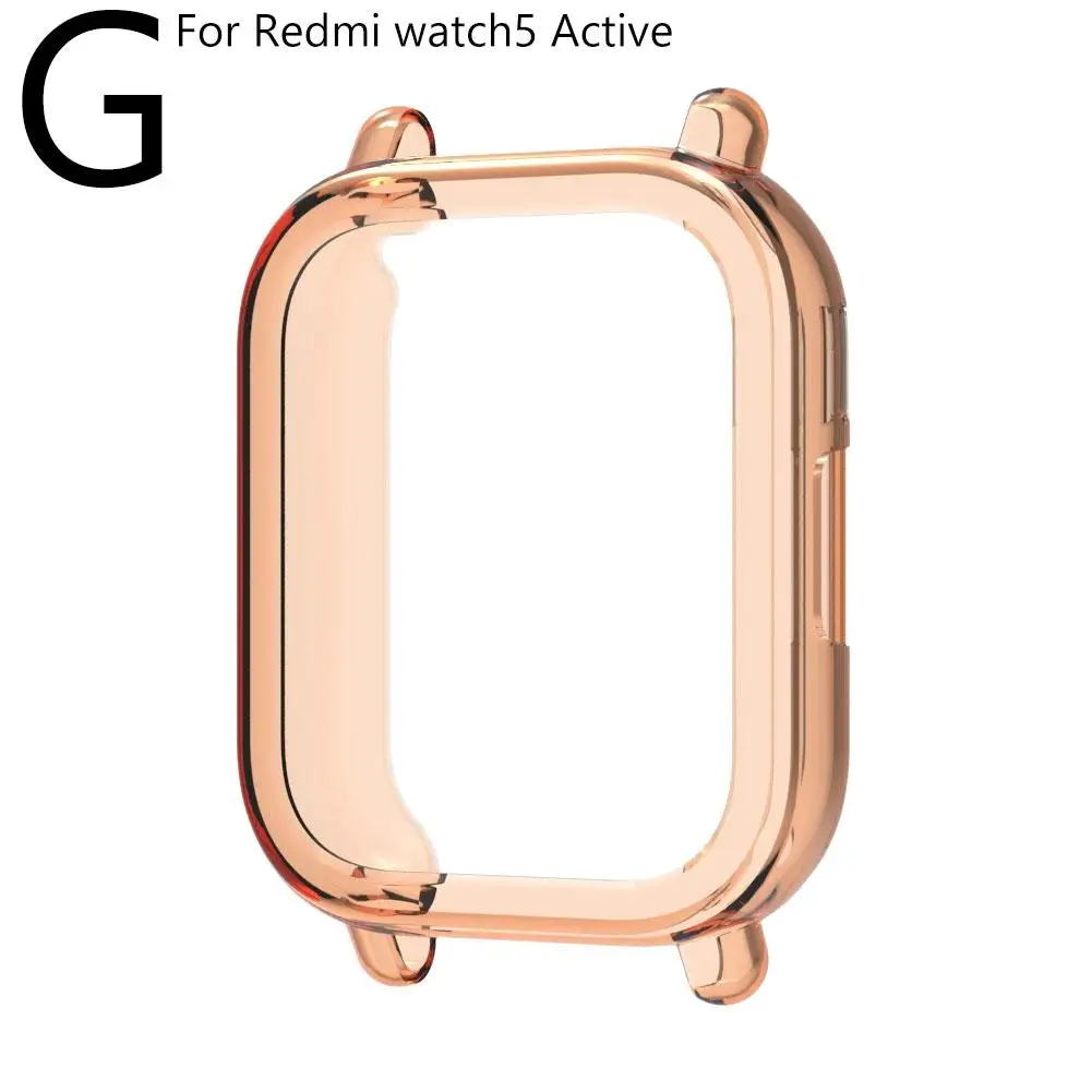 ป้องกันกรณีสําหรับ Redmi watch5 Active Screen Protector สําหรับ Redmi Watch5 Lite pc 2in1 Shell + กระจกนิรภัย C1G6