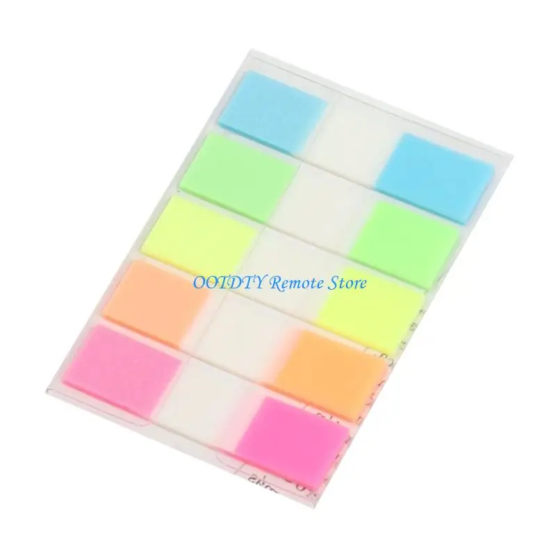 100/120 Hitungan Label Pet Label Pet Repositionable Marker Marker Adhesive Notes