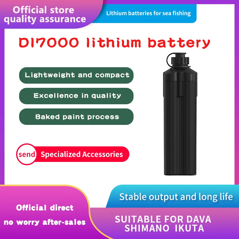 

7000mAh Sea Fishing Electric Fishing Reel Battery 14.8V Outdoor Electric Reel Battery For SHIMANO DAIWA Droplet Wheel