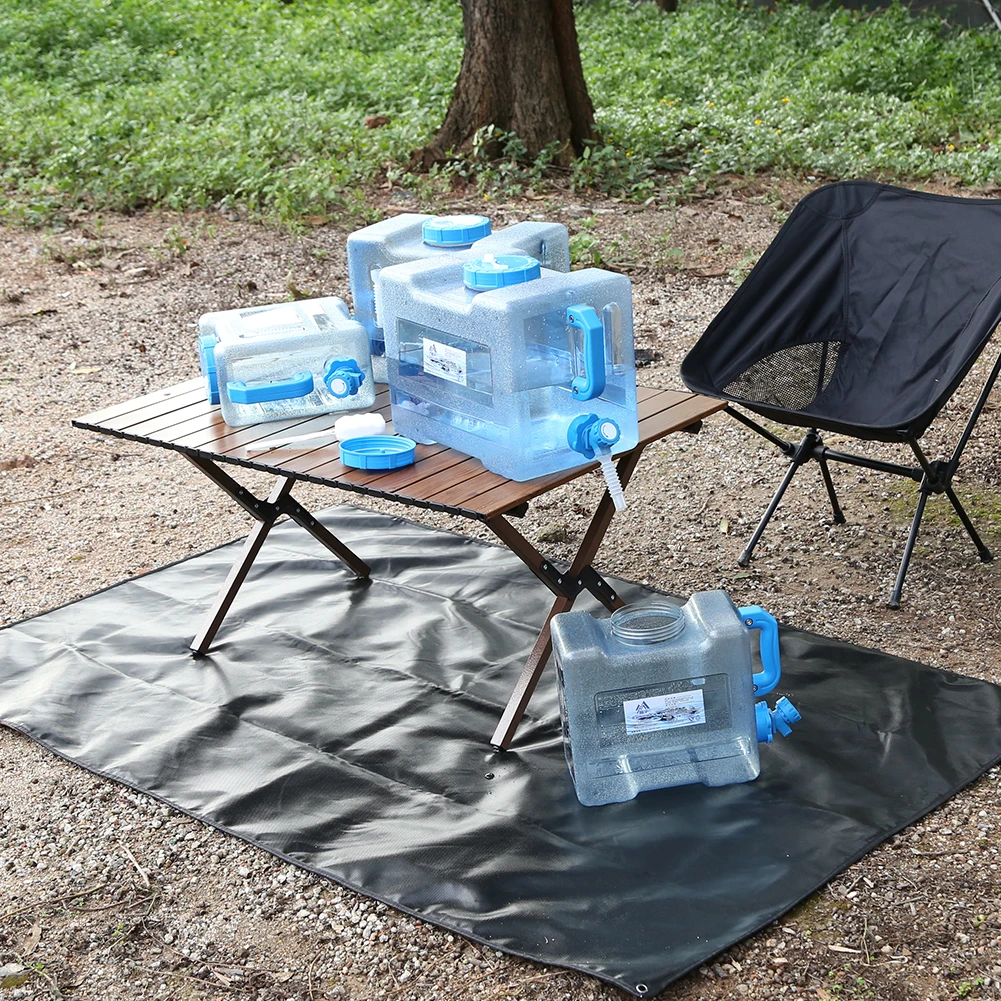 6/8/13/18L التخييم دلو تخزين المياه حاوية المياه المحمولة إبريق لا تسرب سعة كبيرة للتخييم الطبخ نزهة التنزه #1