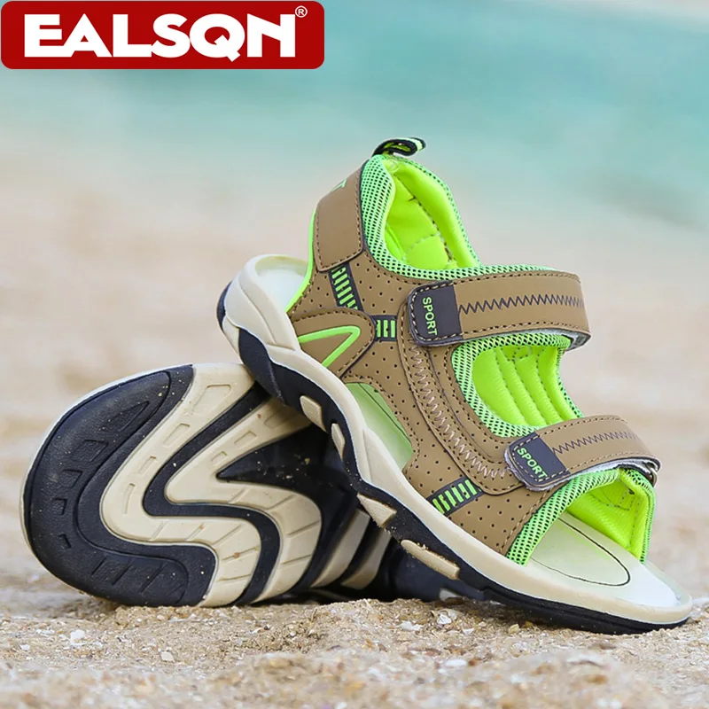 Children Sport Sandals Summer for Boys Outdoor Casual Beach Shoe Comfortable Soft Sole Kids Walking Sandials Non-slip