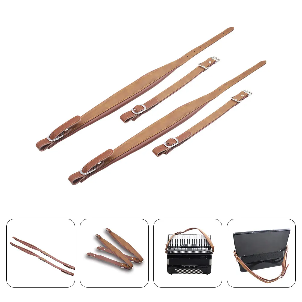 

Accordion Shoulder Belts Universal Accessories Durable Adjustable Straps Practical Lanyards Cardigan Color Instrument