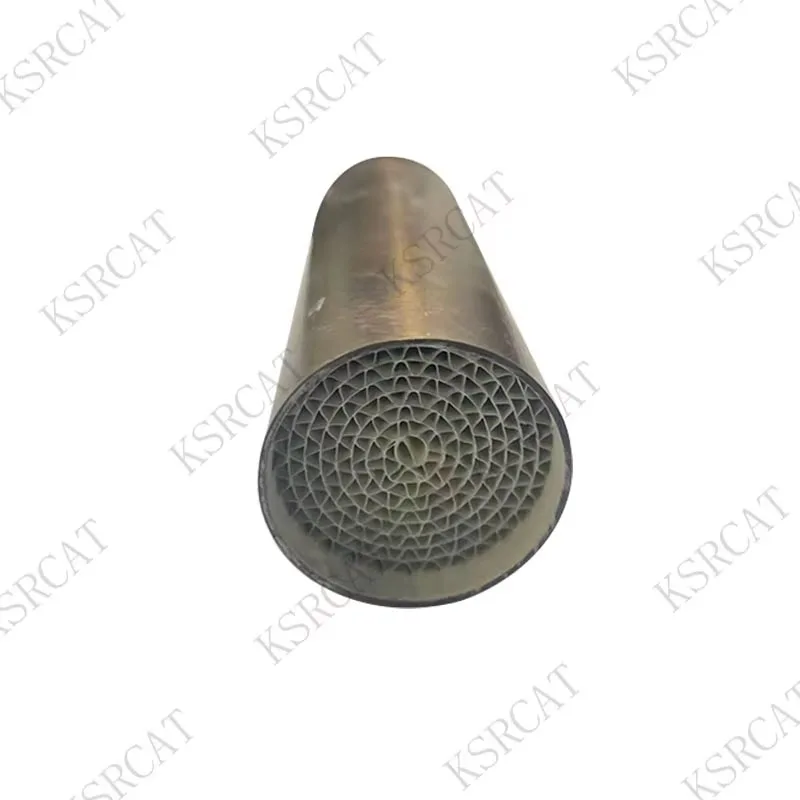 Euro 5 Catalytic Converter 35x100MM Metal Honeycomb Catalyst Exhaust System Three Way For Car Engine Parts