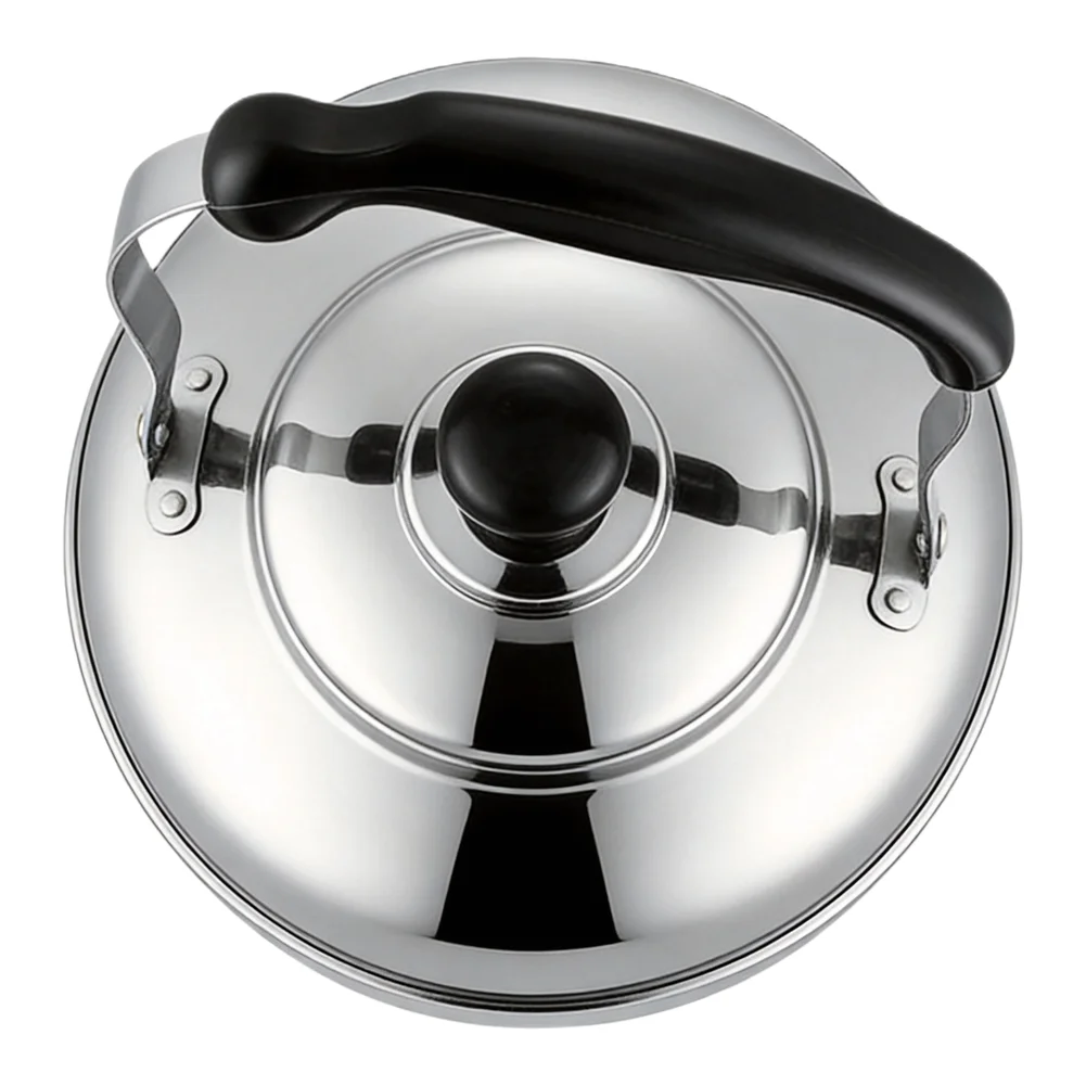 Stainless Steel Boiling Pot with Whistle for Induction Cookers and Gas Stoves for Timely Boil Notification and Easy Pouring