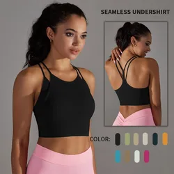 Seamless Underwear High Quality Sport Bra for Women Gym Yoga Top for fitness Female Push Up Workout Clothes Sportswear