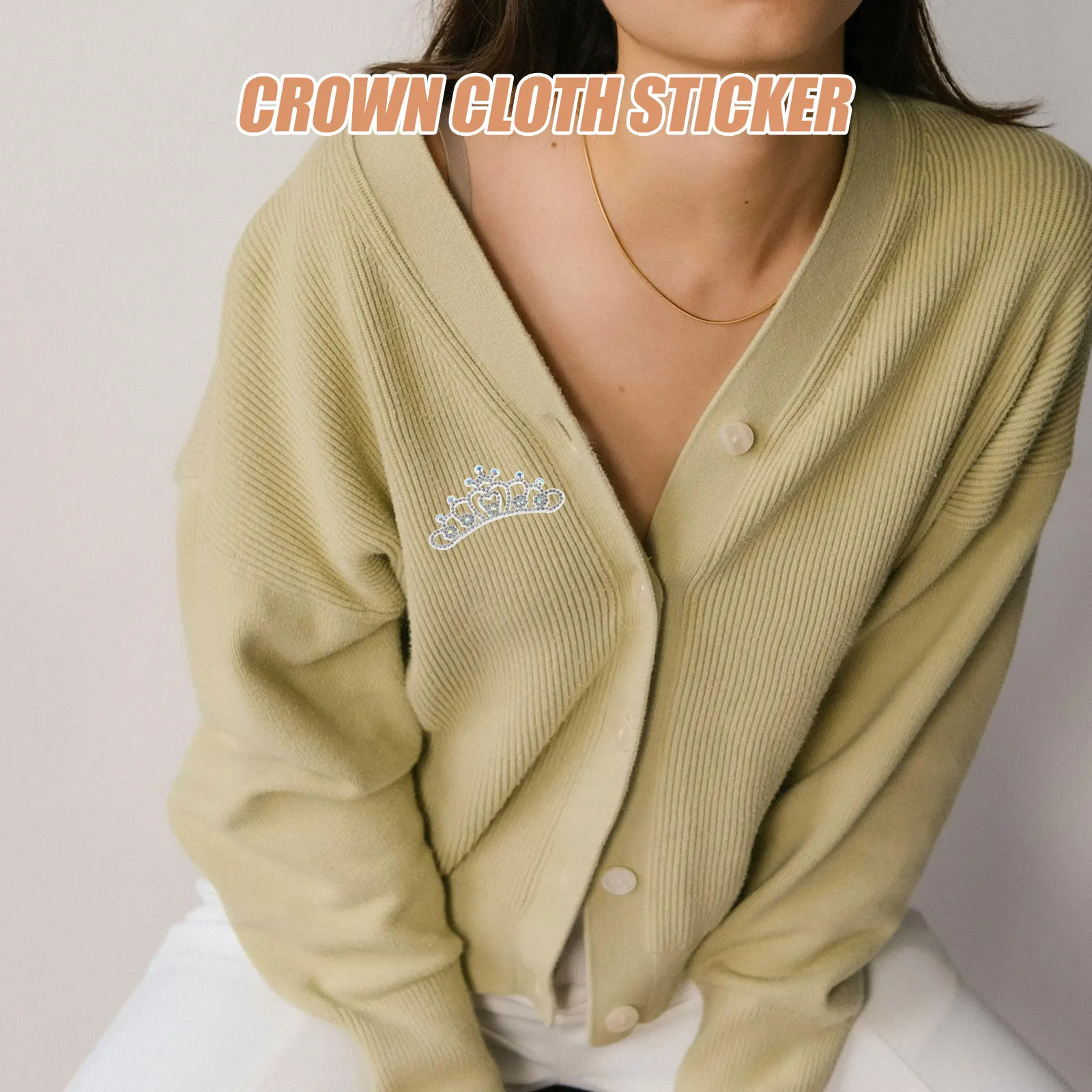 

10 шт., тканевая наклейка с короной, аппликация для одежды, принадлежности для шитья, костюм, декор, нашивка, нетканые тканевые нашивки