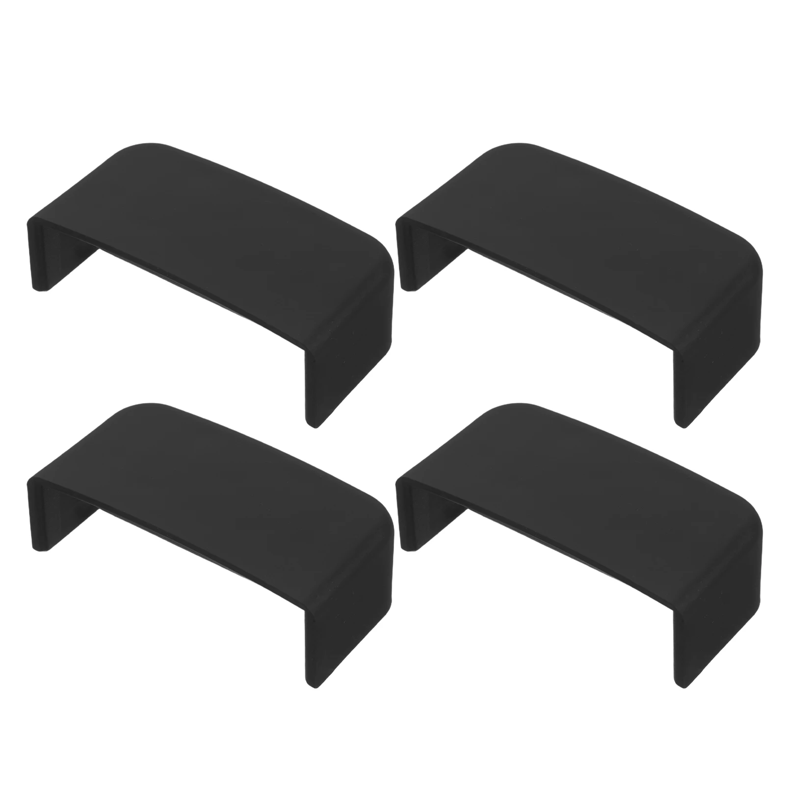

4pcs Seat Protective Cover Car Rail Plug Anti Kick Replacement Lower Protector Accessories Durable Material Easy Installation