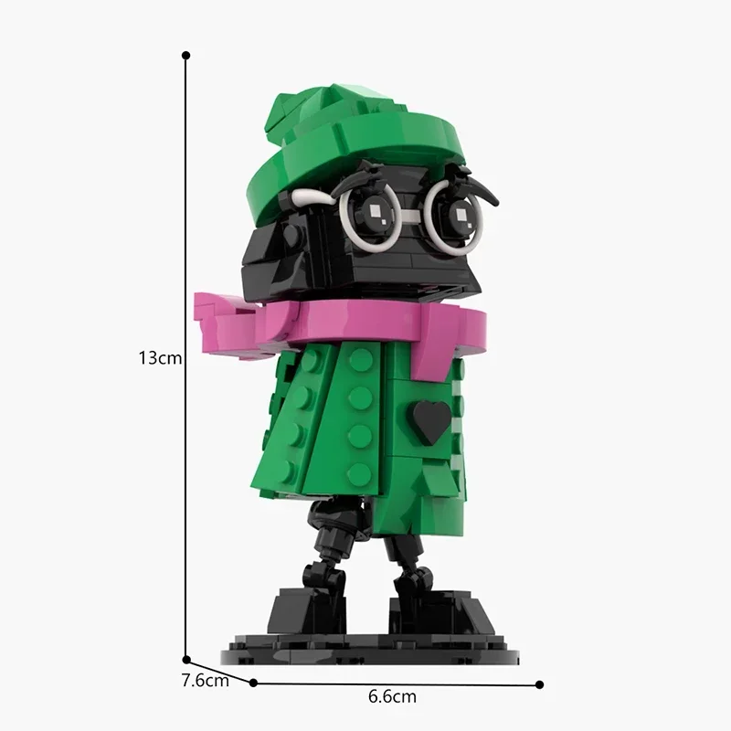 207PCS Game Series Deltaruned Ralsei Building Blocks Assembly Character Model Action Figure Brick Toy Holiday Gift