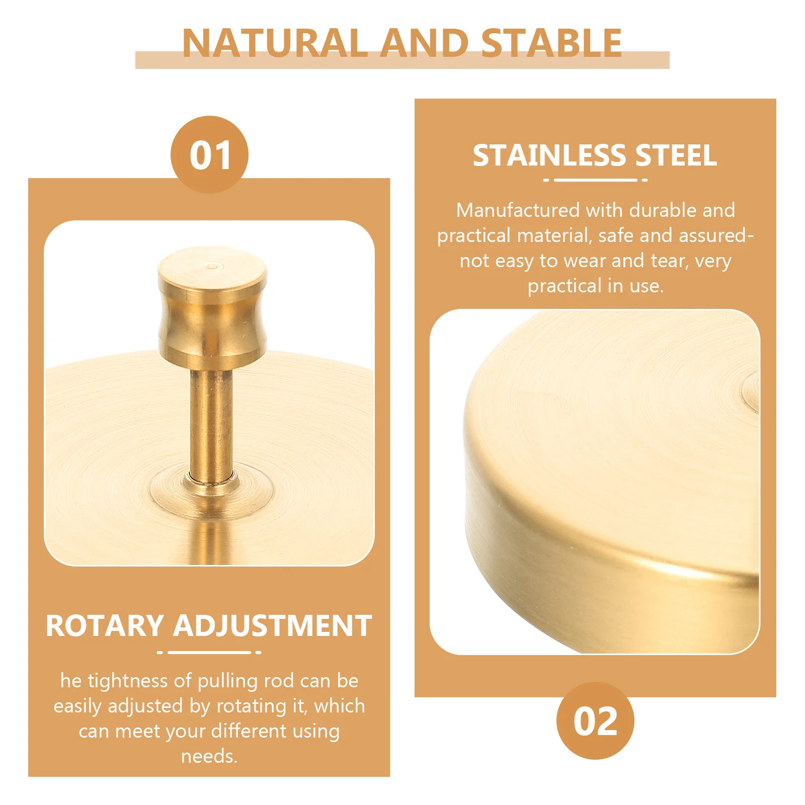 

Stainless Steel Burger Patty Maker Round Mold Adjustable Tightness Smooth Surface Practical Kitchen Burger Patty Press