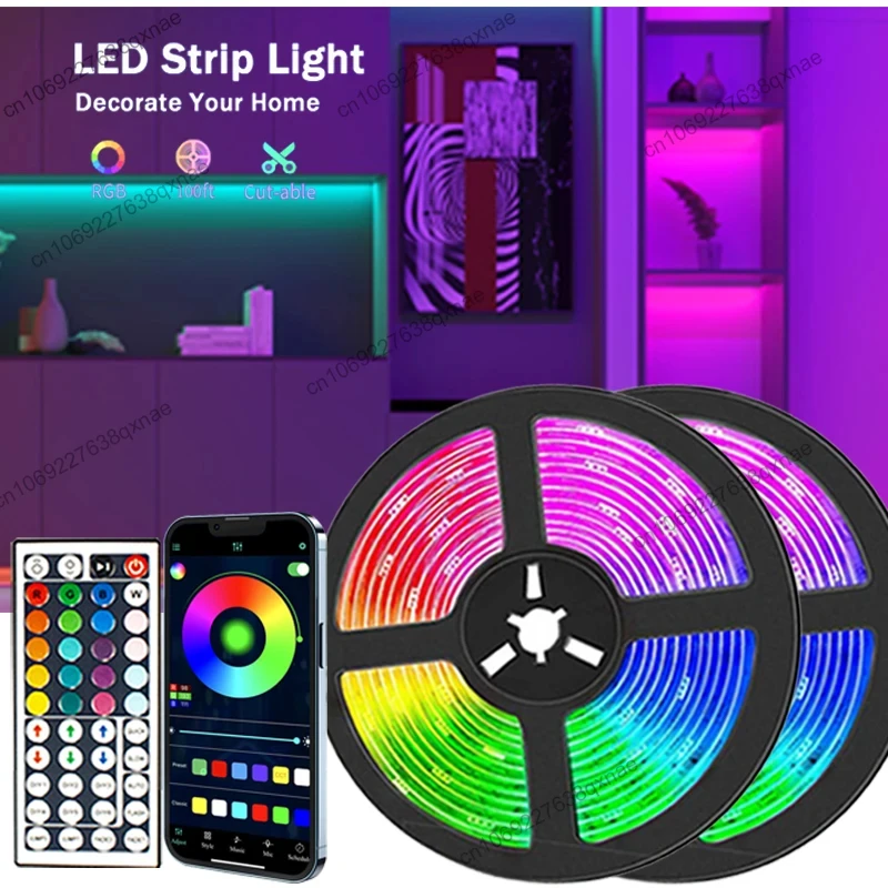 

LED Strip Lights LED 3m 5m 10m 15m 20m Neon Lights Luces Led Color RGB 5050 Led Tape TV Backlight LED Lights Bedroom Decoration