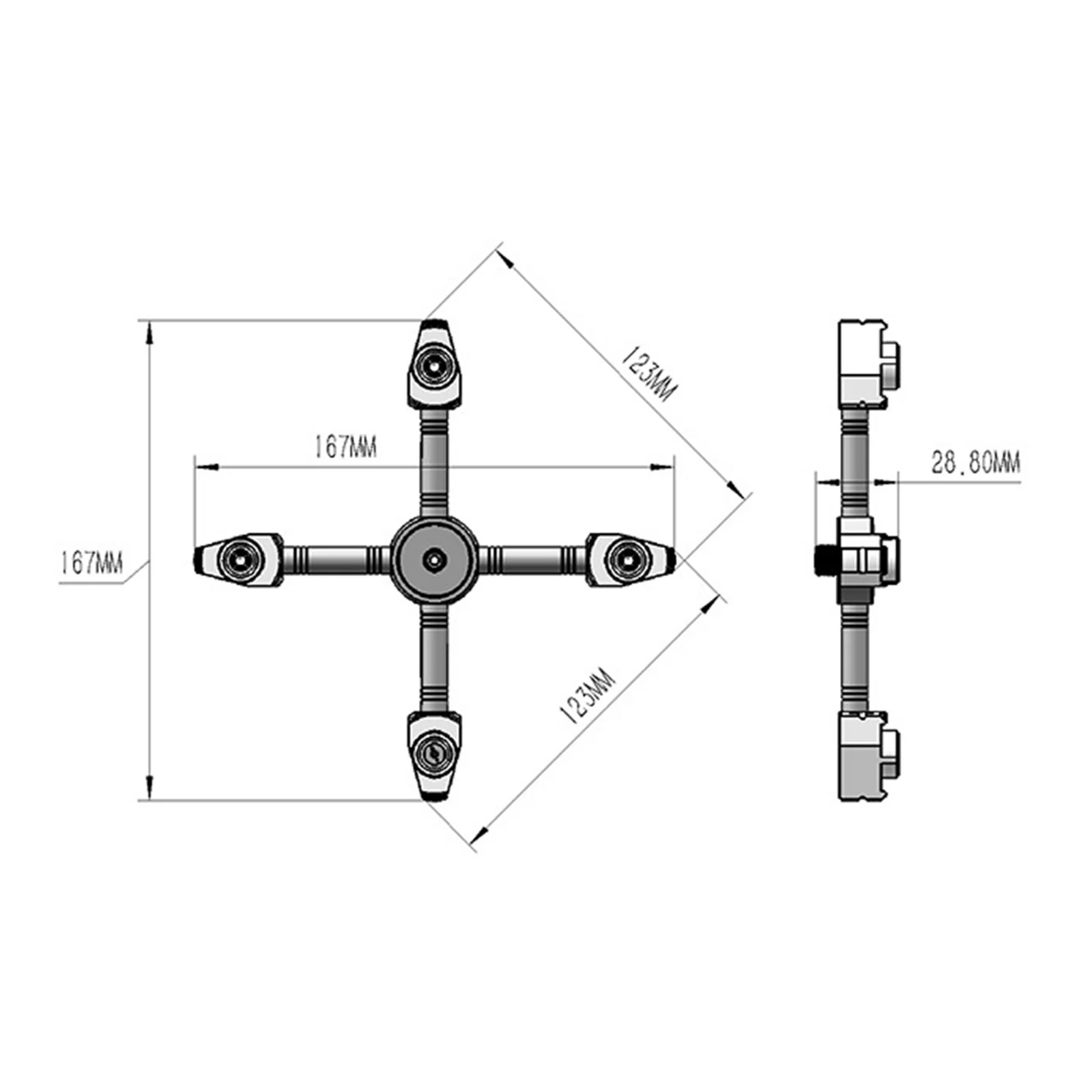 Portable Gas Stove Canister Connection Adapter Burner Connector Tank Converter for Outdoor Backpacking Hiking Picnic BBQ