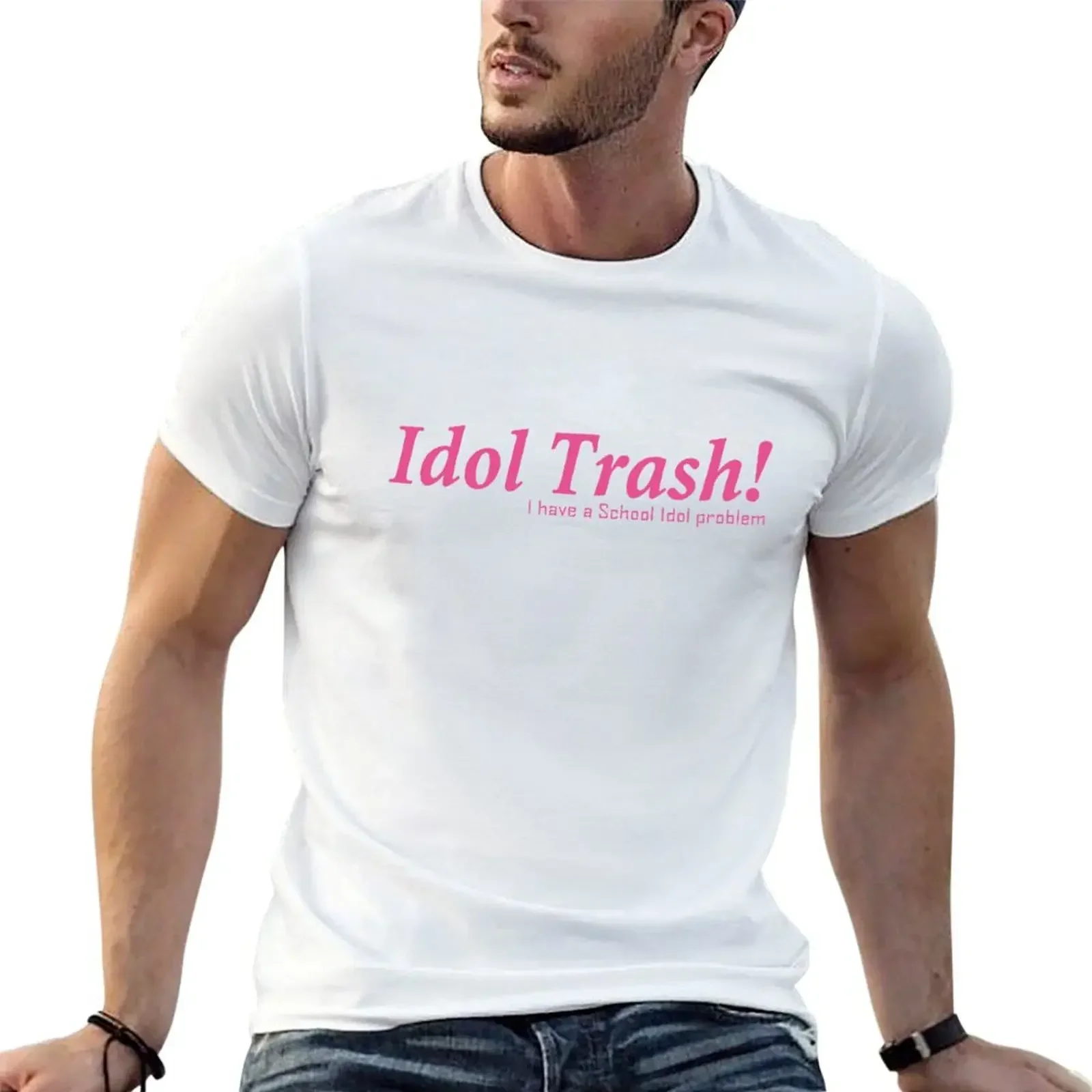 Idol Trash! T-Shirt customs design your own animal prinfor boys black t shirts for men