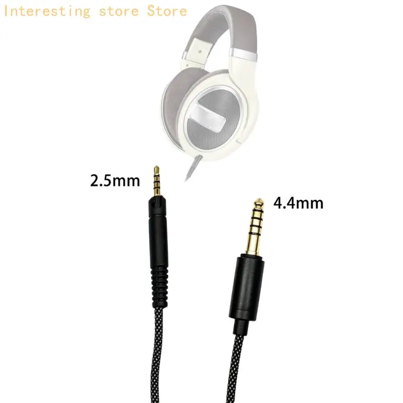 Geflochtenes Kopfhörerkabel für HD598/HD599/HD558/HD518 für den Hörgebrauch zu Hause Schreibtisch 55KC – Detail 9