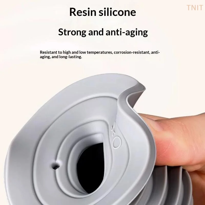 Silicone Bathroom Sewer Seal Ring Kitchen Sink Sewer Pipe Plug Washing Machine Anti-odor Leakage Floor Drain Seal Connector Plug