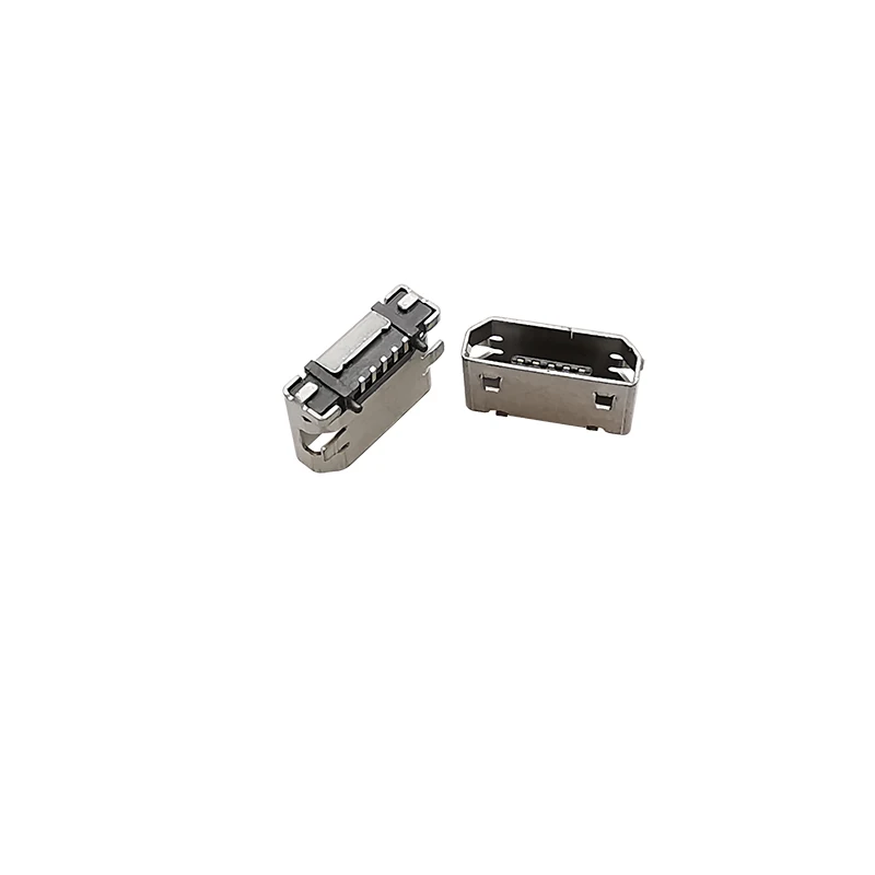 5-pinowe złącze Micro USB Port żeński Jack Wtyczka lutownicza SMD SMT Android Telefon Gniazdo ładowania danych 5P MicroUSB DIY Adapter naprawczy — zdjęcie 7