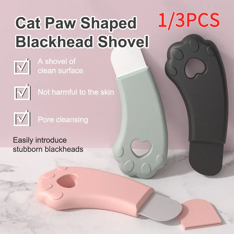 Facial Skin Scrubber Face Spatula Exfoliator Deep Cleansing Tool Blackhead Remover Pore Cleaner Body Skin Spatula Skin Care Tool