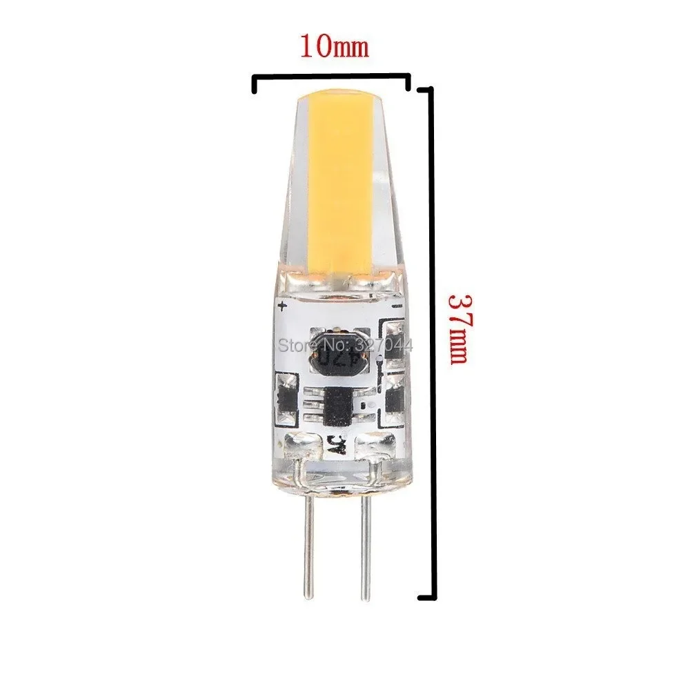 

12pcs/lot 360 Degree Mini G4 COB LED Bulbs 12V 6W 12V Lamp Replace For Crystal LED Light Warm Cold White