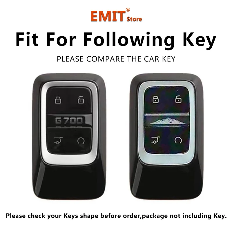 TPU Key Cover for JETOUR G700 T1 T2 2025 2026 Keychain Remote Protection Case Bag Shell Housing Ring Holder Fob Car Accessories