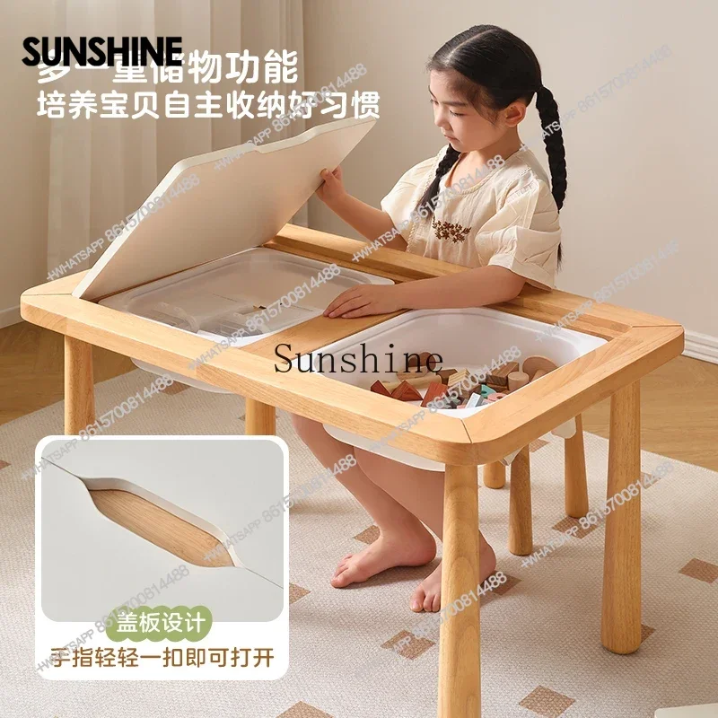 

Small pocket children's learning to write book table and chair combination small apartment dining tableX