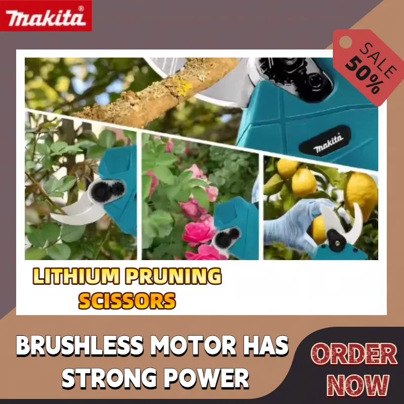 ماكيتا مقص كهربائي لاسلكي أدوات تدريبات احترافية لاسلكية أدوات تقليم الحدائق الكهربائية