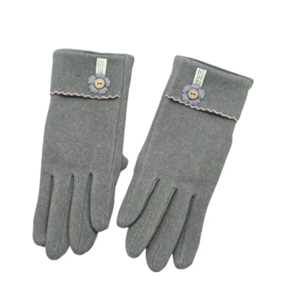 Anti-cold Winter Thermal Gloves Keep Warm Windproof Touch Screen Gloves Non Slip Thick Female Driving Glove Outdoor Running