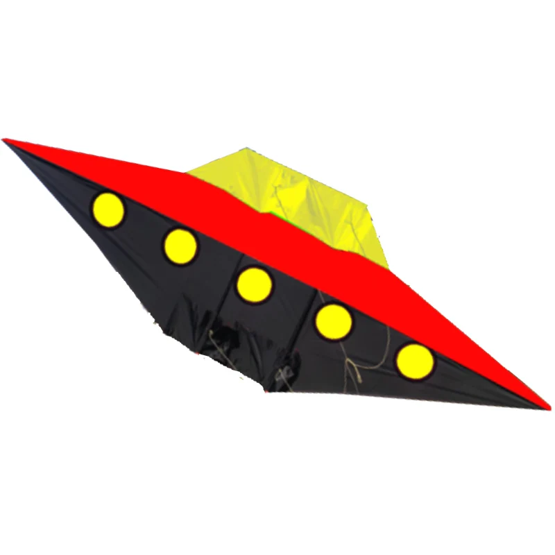 Cometa de nailon/varilla de carbono para deportes divertidos al aire libre, 3D, 330cm, con mango y línea, buen vuelo