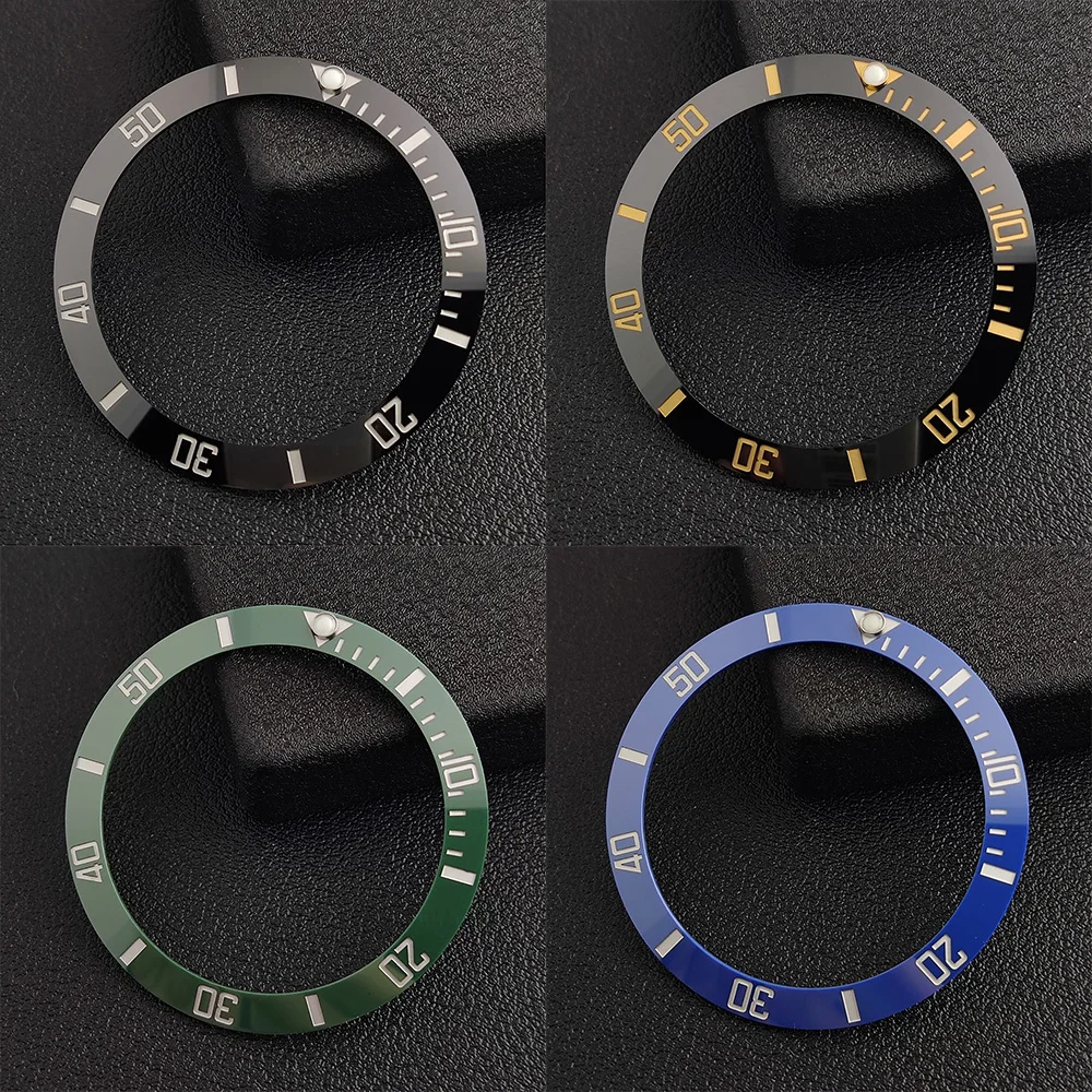 Original high quality Watch Bezel Inserts Ceramic Wristwatch Bezel Insert Watch Accessories 38mm*30.5mm Bezel