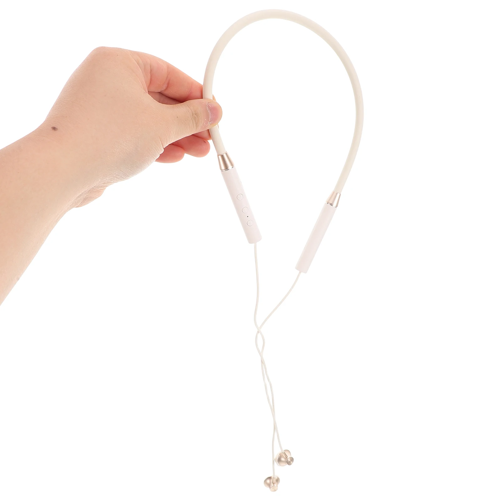 

Noise Cancelling Sports Headphones Wireless Earphone Stereo Earphones Sound Proof Gym Travel Around Neck Music