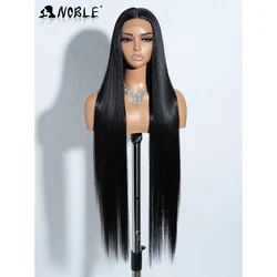 Noble Synthetic Lace Front Wig Cosplay 38 Inch 13X4X1 Straight Lace Front Wigs For Women Blonde Wigs High Density Lace Wig