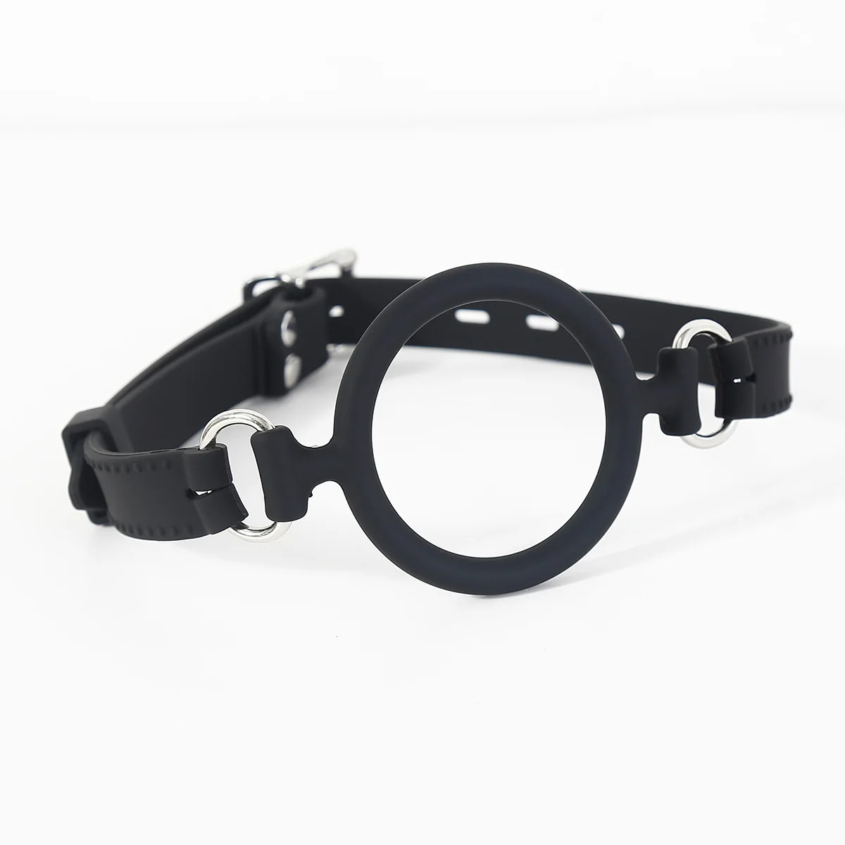 2 Size Silicone Open Mouth Ring Gag Breathable O-Ring Oral Gags BDSM Bondage Restraints Adult Slave Roleplay Sex Toy For Couples