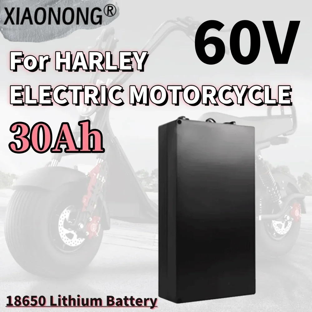 60V 30Ah 16S8P 18650 electric motorcycle lithium battery waterproof Battery for two Wheel motorcycle electric scooter bicycle